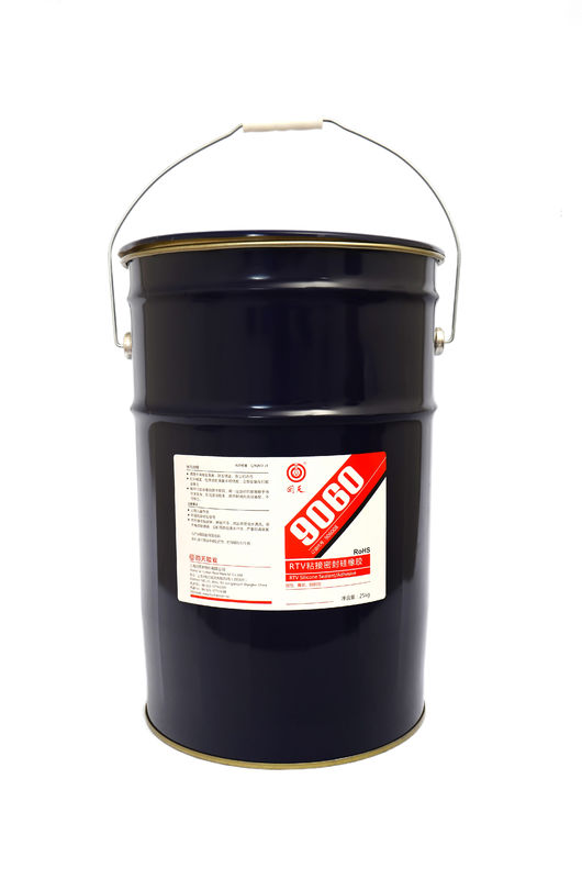 9060 (906B) Silicone Potting Compound, perekat / sealant hitam non-slump hitam