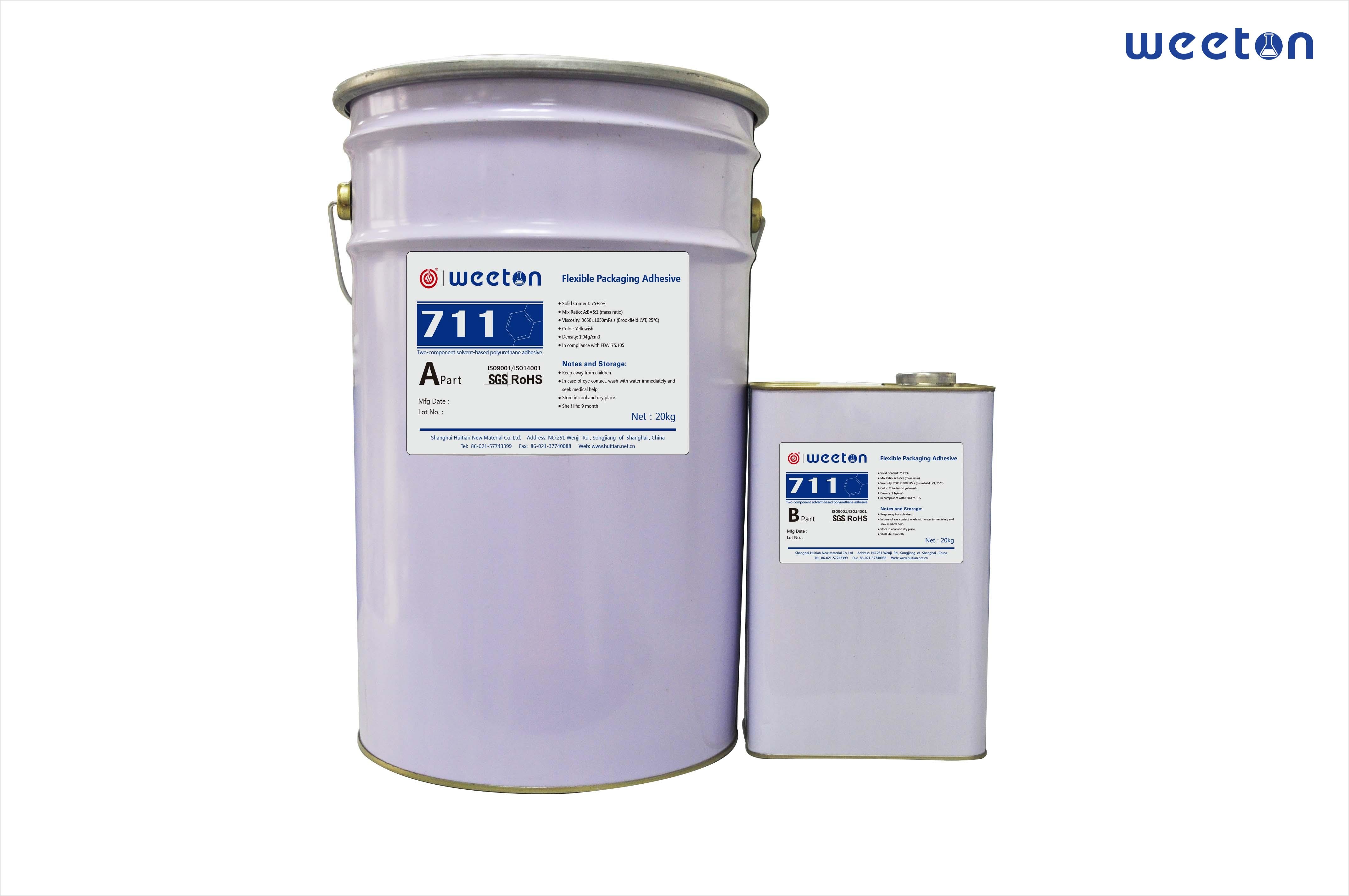 711A 711B Laminating Adhesive Based Solvent Flexible Packaging Adhesive ...